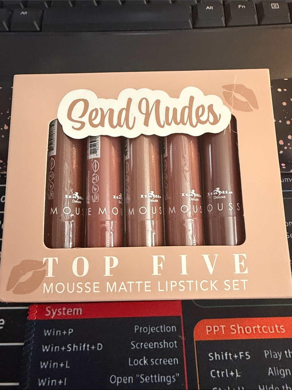Top Five Mousse Matte Lipstick Set - Nude Shades